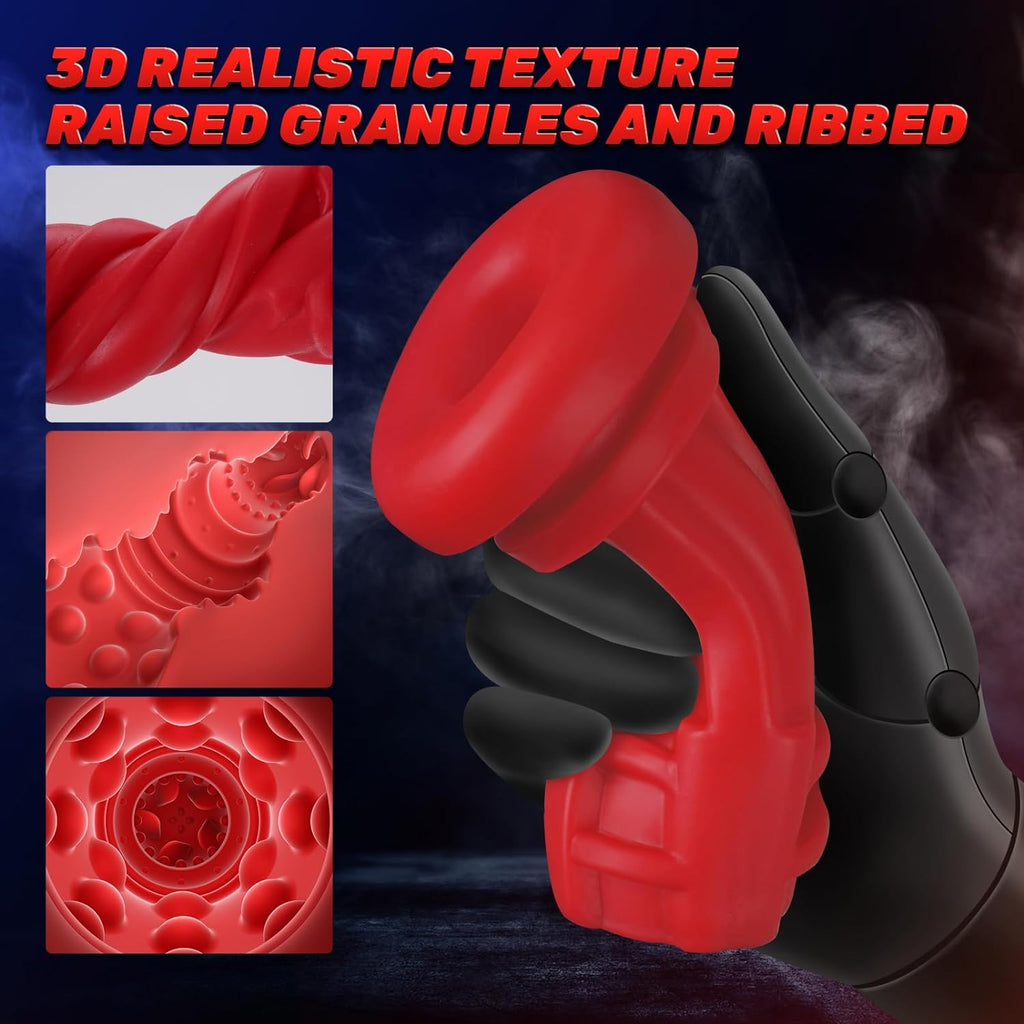 Sex Toys for Men Male Masturbator - Adult Toys Male Masturbators Penis Pump with 9 Sucking & 9 Vibrating Modes, 3D Textured Sleeve Heating Mens Sex Toy Male Stroker, LCD Display Pocket Pussy for Men