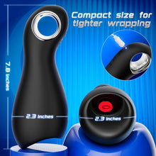 Load image into Gallery viewer, Male Sex Toys for Men Penis Vibrator - 10 Vibrating &amp; 5 Tongue Licking Male Masturbator Penis Trainer Pump with Loop-Handle for Training &amp; Prolong Endurance, 360° Wrapped Mens Stroker Adult Sex Toy