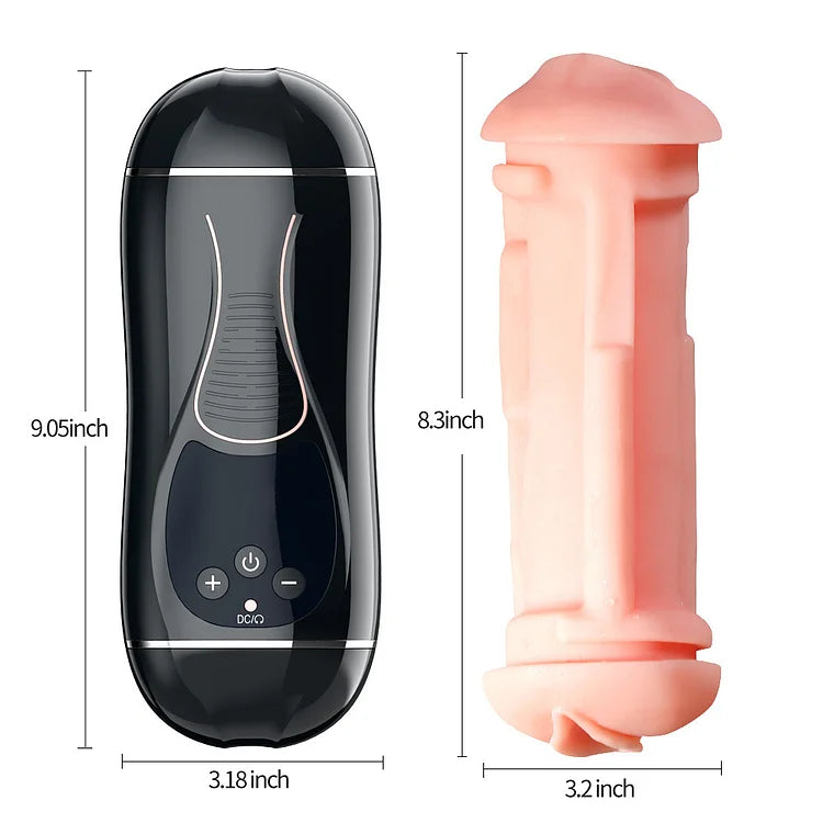 Fully Automatic Rotary Telescopic Sucking Aircraft Cup Intelligent Voice Heating Vibration Comfort Toy