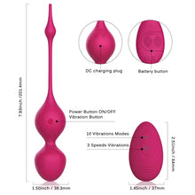 Load image into Gallery viewer, G-spot Stimulation Clitoris Vaginal Kegel Ball Vibrator Female Masturbator For Women