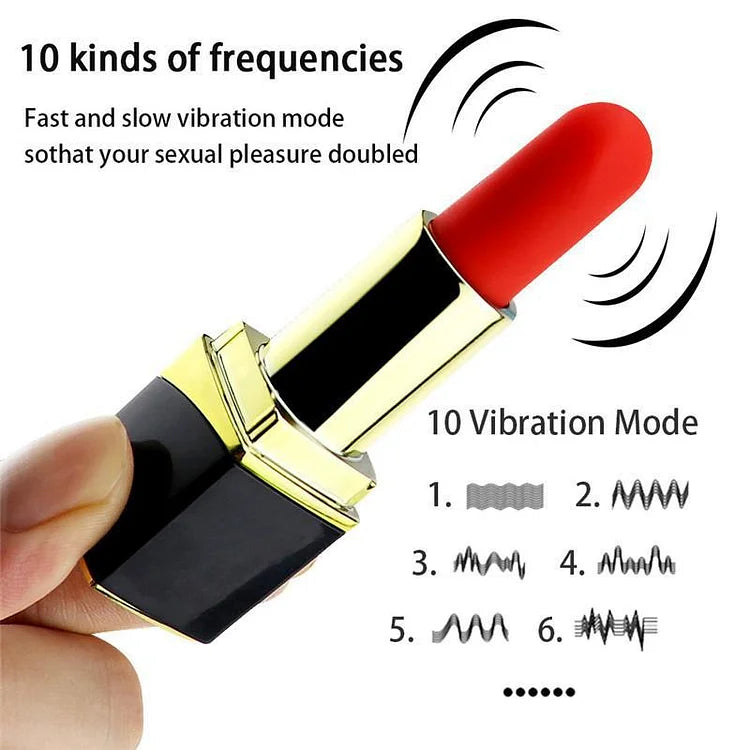 Mini Small Av Stick Magnetic Suction Rechargeable Lipstick Egg Skipping Vibration Women's Sex Toy Jumping Masturbator Adult Sex Toy