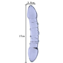 Load image into Gallery viewer, Female Double Headed Crystal Penis G-point Stimulation