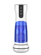 Load image into Gallery viewer, 7 Frequency Strong Telescoping Vibrating Male Stroker with UV Disinfection Heating Base