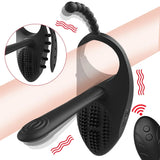 Wireless Remote Male Penis Rings Delay Ejaculation Ring Penis Vibrating Cock Ring