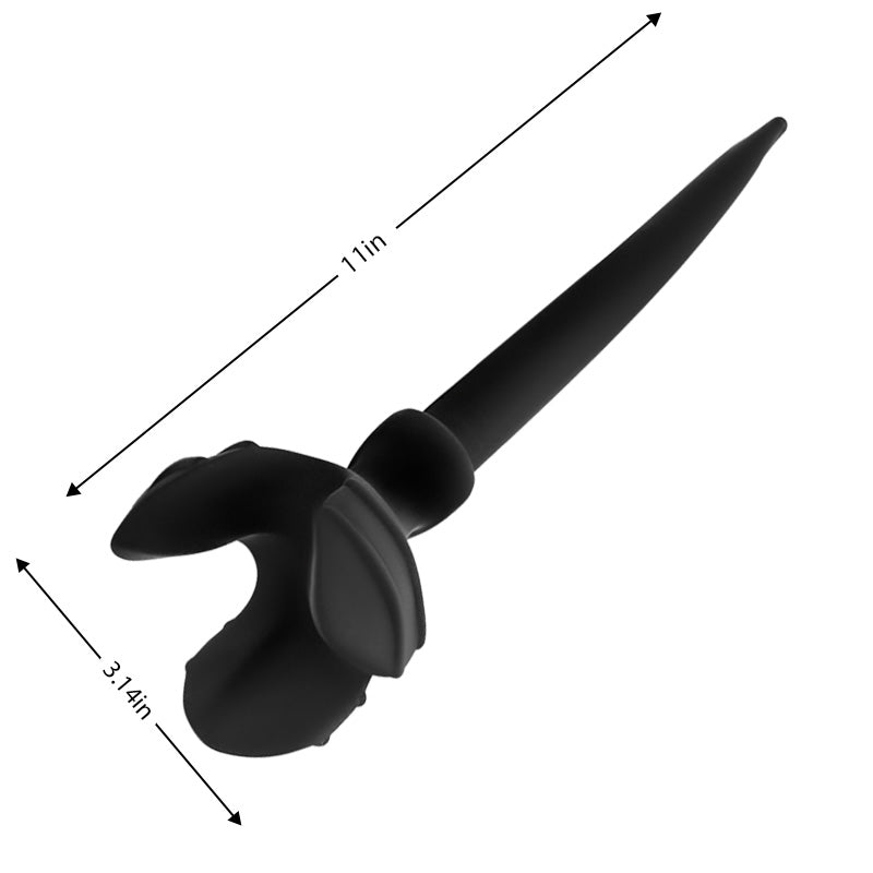 Silicone Anal Dilator with Tail