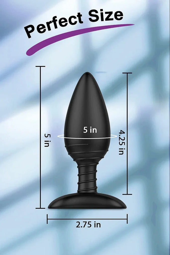 Anal Plug with Bullet Vibrator