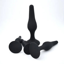 Load image into Gallery viewer, 4PCS Anal Plug Set Medical Silicone Sensuality Anal Toys