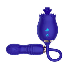 Load image into Gallery viewer, Rose Telescopic Clitoris Stimulator Vibrators Sex Toys For Women 8.0