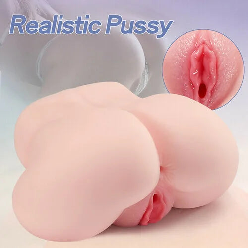 Big Butt Tpe Inverted Silicone Anti-real Pussy Masturbator Male Sex Toy