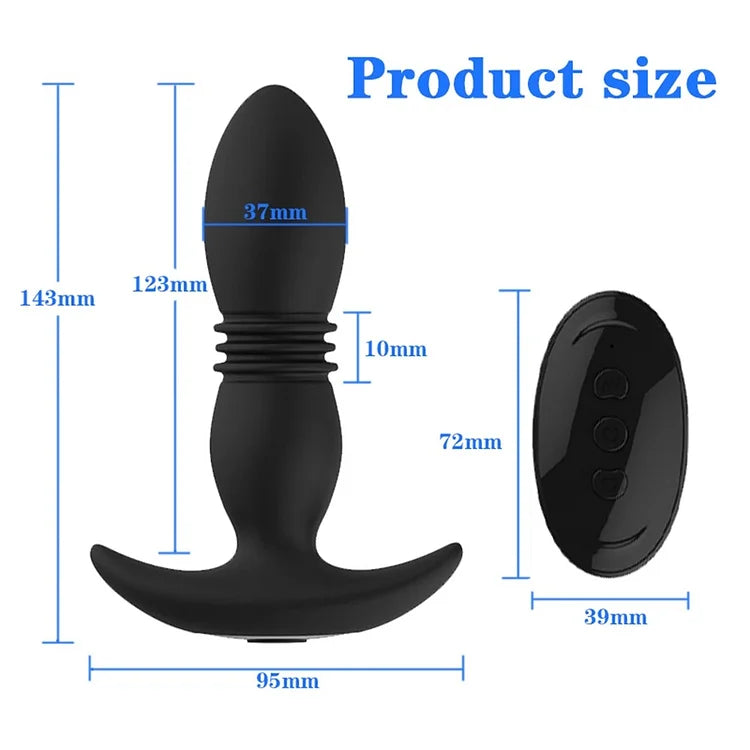 Vibrator Butt Plug