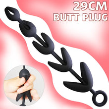 Load image into Gallery viewer, Men And Women&#39;s Extra Long Large Opening Bead Anal Plug Vestibule Anal Masturbator Alternative Toy Adult Sex Toy