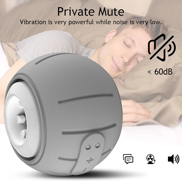 Male Masturbator 6 Vibration Blowjob Sucking Machine