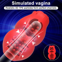 Load image into Gallery viewer, Male Rose Toy Heating Manual Masturbation Cup