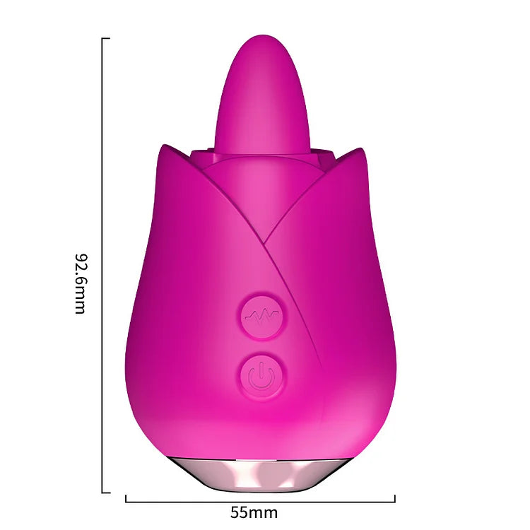 5 Tongue-licking Modes Rose Toy