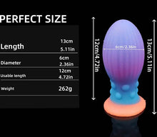 Load image into Gallery viewer, Luminous Huge Anal Plug With Suction Cup