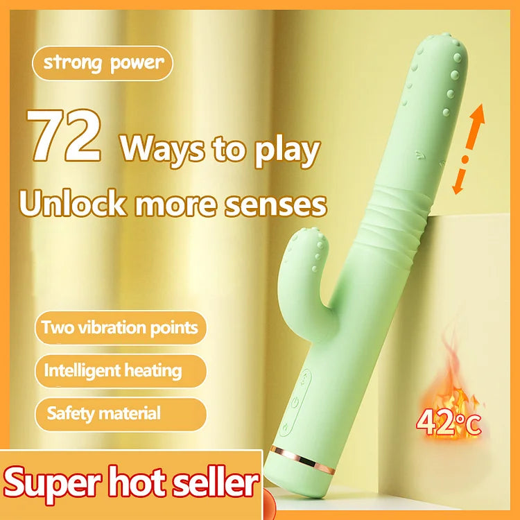 Female Vibrating  Automatic Masturbation Artifact Massage Stick