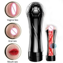 Load image into Gallery viewer, Football Girl Handfree Vibrating Clip Masturbation Cup