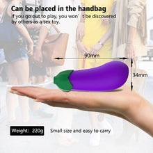 Load image into Gallery viewer, Wireless Eggplant Bullet Vibrator Love Eggs with 10 Vibration Modes