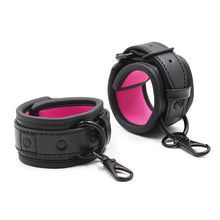 Load image into Gallery viewer, Adjustable Pu Leather Handcuffs