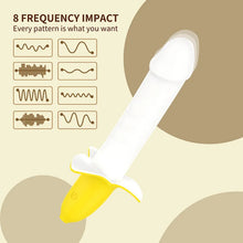 Load image into Gallery viewer, Banana Silicone Ultra-quiet Dildo Vibrator Vaginal Stimulator Female Masturbator Sex Doll