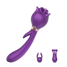 Load image into Gallery viewer, Rose Toy Vibrator Nipple Massager Dildo Clitoris Stimulator