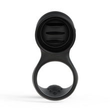 Load image into Gallery viewer, 7-Mode Vibration Stimulating Tongue Double Cock Ring for Couple Play