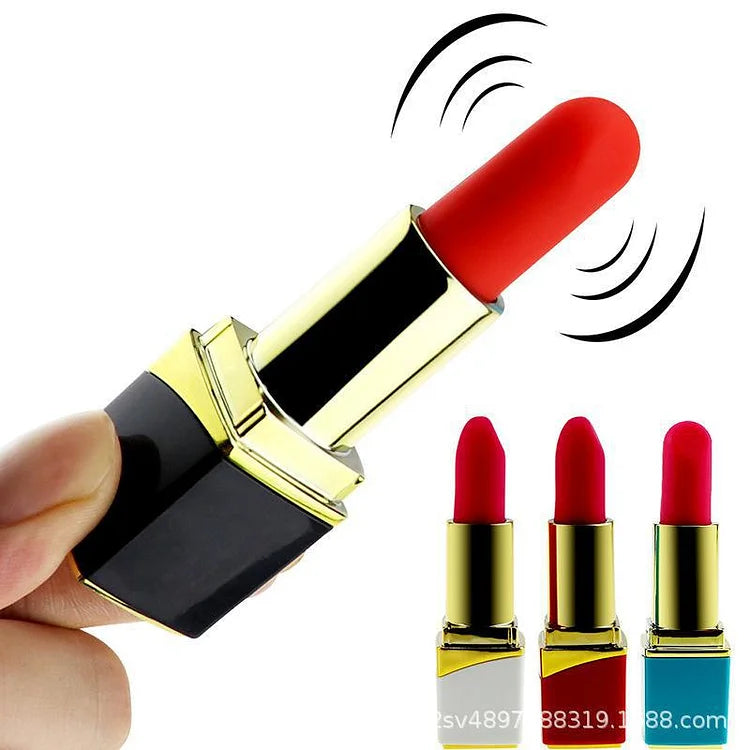 Mini Small Av Stick Magnetic Suction Rechargeable Lipstick Egg Skipping Vibration Women's Sex Toy Jumping Masturbator Adult Sex Toy