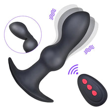 Load image into Gallery viewer, Anal Butt Plug  Vibrator Remote Wireless Dildo Prostate Massager