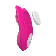 Load image into Gallery viewer, Magnetic Suction Wear Soft Point Invisible Multi Frequency Remote Control Vibration Massage