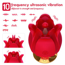 Load image into Gallery viewer, Rose Shape Vagina Vibrator For Women Clitoris Stimulation