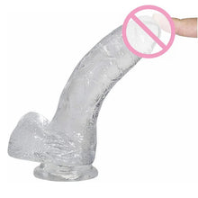 Load image into Gallery viewer, 7.3-inch Transparent Dildo