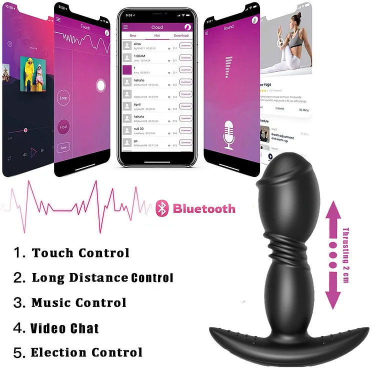 Remote App Control Dildo