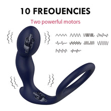 Load image into Gallery viewer, Wholesale Of Adult Products For Sperm-locking Prostate Massager, Charging Remote Control Anal Plug, Silica Gel, Vestibular Masturbation Vibrator