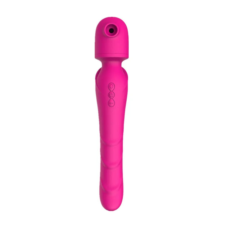 Cross-border Blockbuster Armoured Warrior Rechargeable Sucking Vibrator Private Second Wave Av Massage Stick Female Sex Masturbation Stick