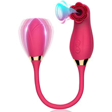 Load image into Gallery viewer, Powerful Rose Vibator Toy for Women Nipple Oral Clitoris  Vacuum Stimulation  Sucker