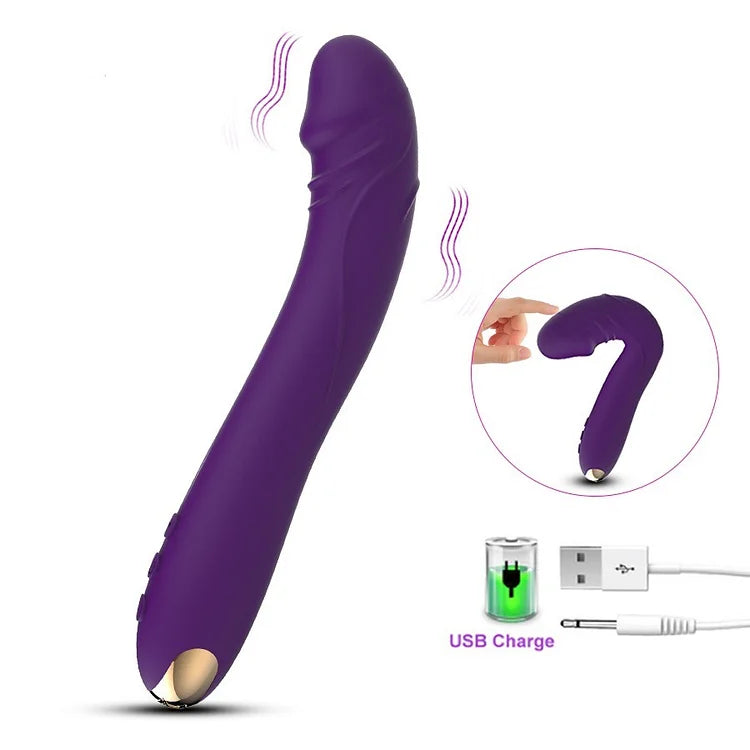 7-Frequency G-spot Realistic Dildo Vibrator