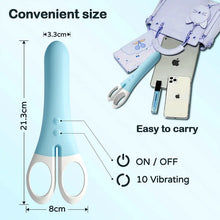 Load image into Gallery viewer, Scissors Vibrator - 9 Frequency Vibration Clitoral Stimulator With App Control