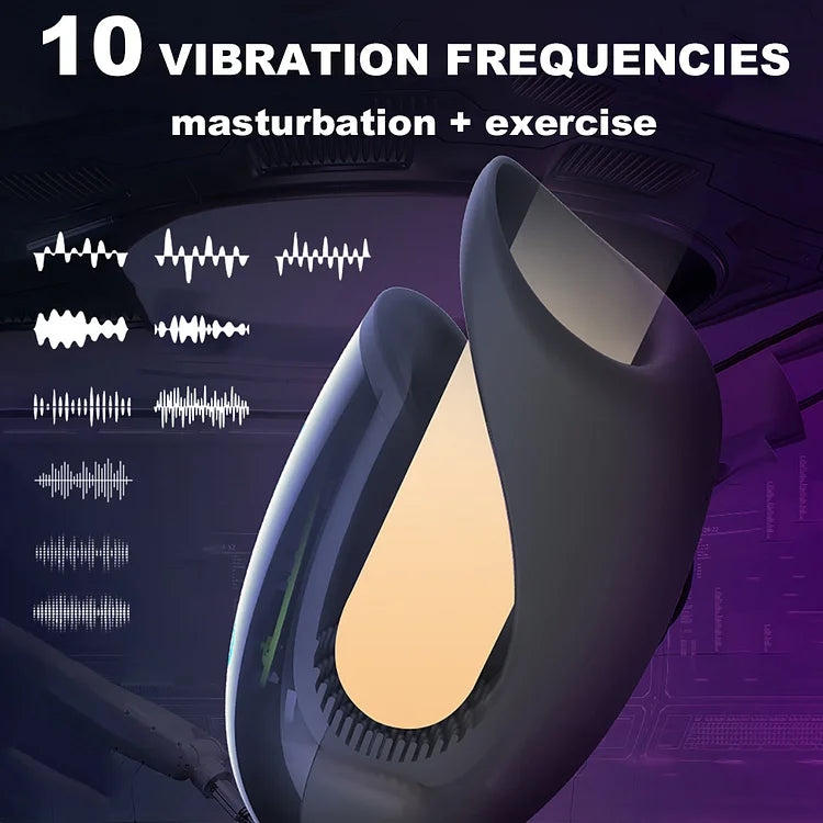 10 Speed Male Masturbation Cup Glans Massager Male Penis Delayed Ejaculation