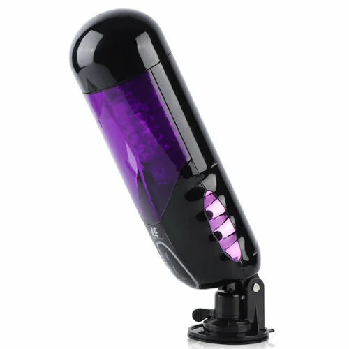 First Class Trainer Rotating and Thrusting Suction Cup Masturbator