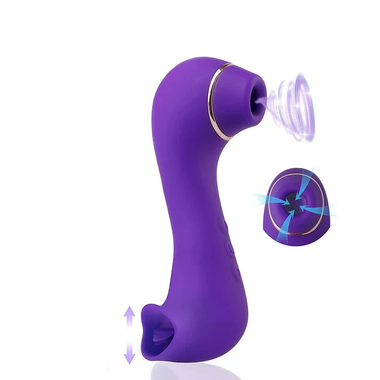 Clitoral Sucking & Licking G Spot Vibrator