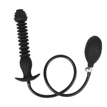 Load image into Gallery viewer, Inflatable Dildo Pump Penis Anal Butt Plug G-spot Stimulator Expander Prostate Massager