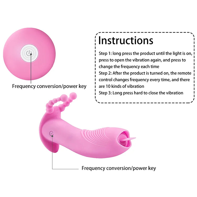 10 Speed Panties Vibrator Wearable Dildos Female Masturbator