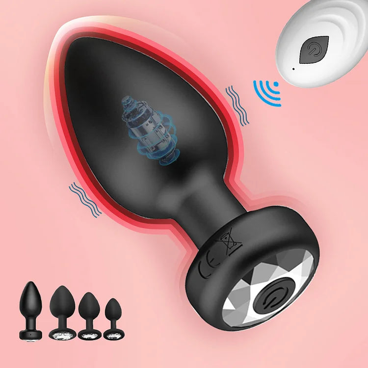 Wireless Remote Control Men's And Women's Common Anal Plug Set Prostate Orgasm Massager Adult Sex Toy