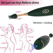 Load image into Gallery viewer, Sucking Vibrator Dildo Clitoris Stimulator G Spot Vagina Massager