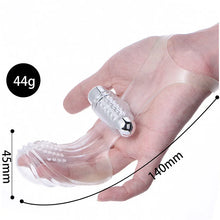 Load image into Gallery viewer, Finger Vibrating Sleeve Sex Toy For Adults