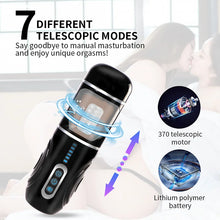 Load image into Gallery viewer, Giya Aircraft Cup Fully Automatic Telescopic Rotating Masturbation Device Men&#39;s Exercise Masturbation Device Adult Products Sex Toys