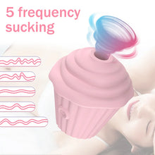 Load image into Gallery viewer, Mini Ice Cream Sucking Vibrator Clitoris Stimulator For Adult