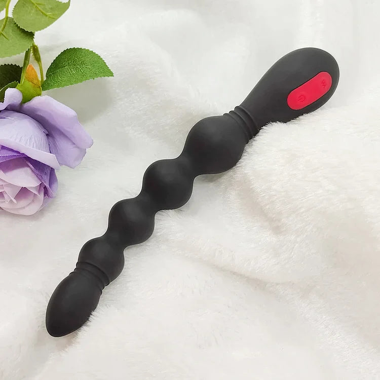 9 Speed Anal Beads Vibrator G Spot Vagina Clitoris Stimulator