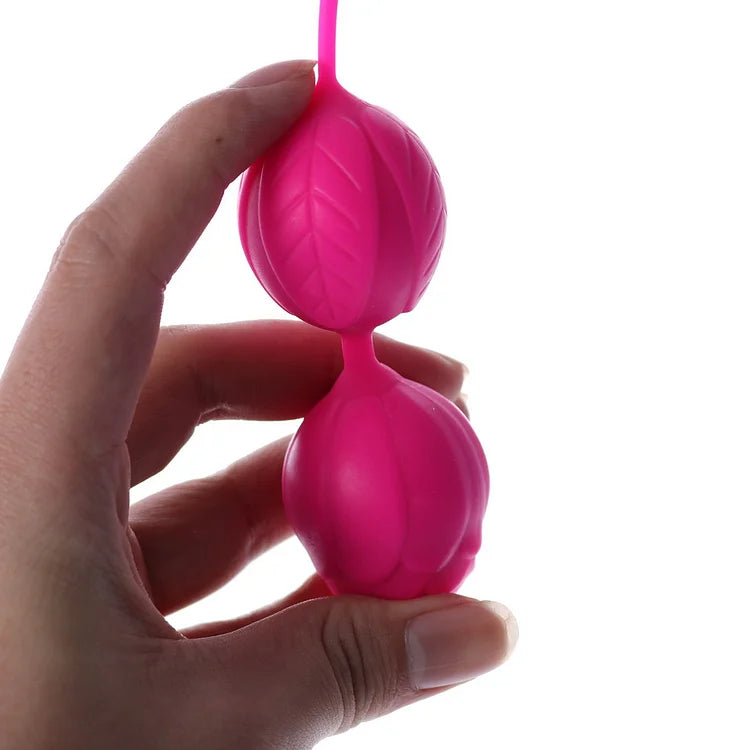 Silicone Rose Vagina Dumbbell Private Exercise Female Sex Toy