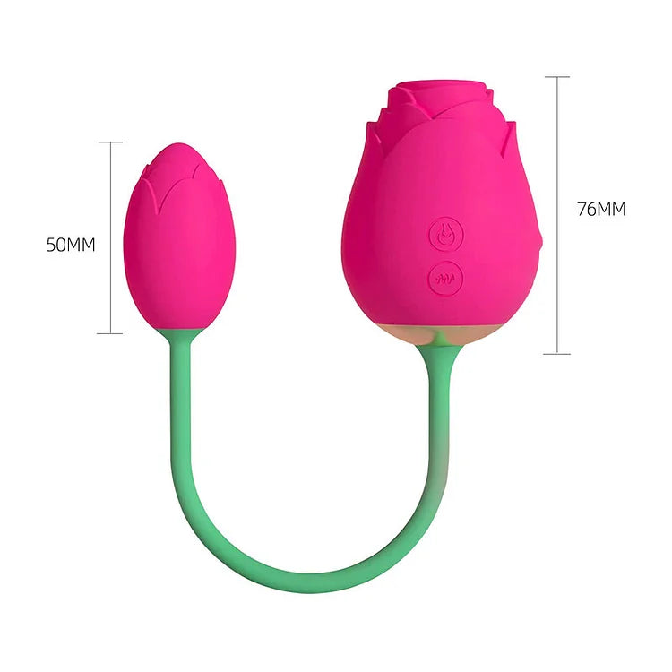 The Rose Toy With Vibrating Egg G Spot Stimulator